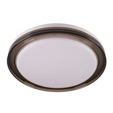 LED Stm koup stropné svietidlo HALINA LED/48W/230V 3000-6000K pr. 38 cm čierna + DO