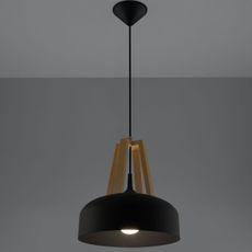 Sollux SL.0390 - Luster na lanku CASCO 1xE27/60W/230V pr. 30 cm