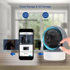 Immax NEO 07781L  - Inteligentná vnútorná kamera EYE NEO LITE 355° P/T 5MP Wi-Fi Tuya
