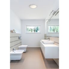 FARO 62980 - Kúpeľňové stropné svietidlo LOGOS-1 1xE27/20W/230V IP44