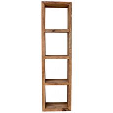 indickynabytok.sk - Knižnica Tara 50x185x35 indický masív palisander