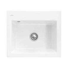 Villeroy & Boch Subway 60 - Keramický drez 60x51 cm, CeramicPlus, alpská biela 330901R1