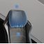 herná stolička DXRacer MASTER tmavo sivá, látková