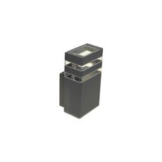 Vonkajšie nástenné svietidlo SANTA 1xGU10/30W/230V IP54 antracit