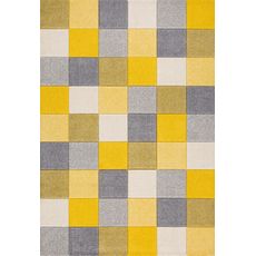 Oriental Weavers , Kusový koberec Portland 1923/RT44, 120x170, žltá, chodba / predsieň