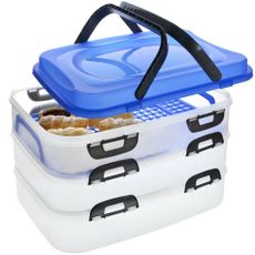 Orion Prenosný box na potraviny 3 poschodia 123949, 3 poschodia