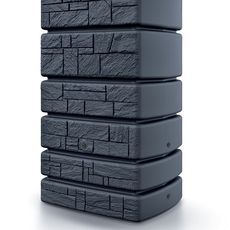 Prosperplast Sud na dažďovú vodu TOWER 350l antracit