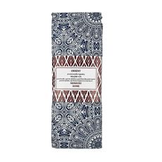 Napínacia plachta Orient bavlna ecru/indigo 90x200 + 25 Merkury Home