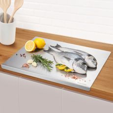 Nerezová podložka na prípravu potravín GrandCHEF 45 x 35 cm