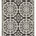 NORTHRUGS - Hanse Home koberce Behúň Twin Supreme 104129 Black / Cream – na von aj na doma - 80x350 cm