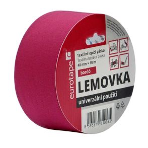 Europack Lemovacia páska - bordo - Balenie: Šírka 5 cm, návin 10 metrov