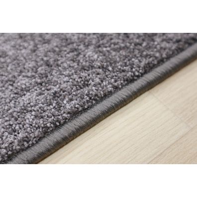 Vopi , Behúň na mieru Capri šedej, šíre 80 cm, šedá, chodba / predsieň