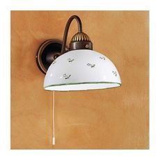 Kolarz 731.61.20 - Nástenná lampa NONNA 1xE27/75W/230V zelená