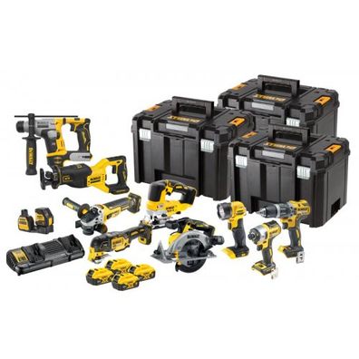 Akumulátorová súprava náradia DeWALT DCK1012P4T 18V 4x5,0 Ah XR