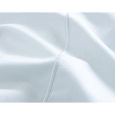 Biela plachta z bavlneného saténu Bianca Luxury, 230 x 260 cm