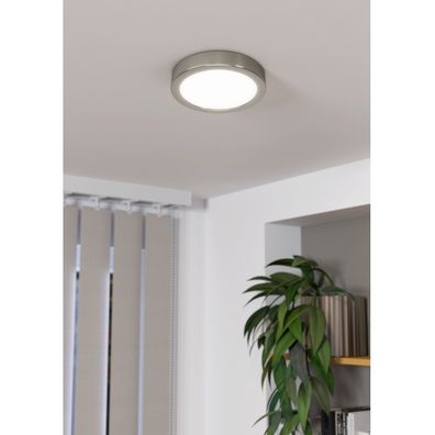 Eglo 900583 - LED Stmievateľné stropné svietidlo FUEVA LED/11W/230V chróm