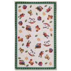 Villeroy & Boch , Kusový koberec  Toy's delight s potlačou 106193 Green, Multicolor, 50x80, zelená, obývacia izba