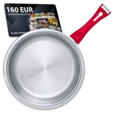 Zepter panvica ø 24 cm RED, nepriľnavý povrch leštený