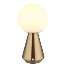 Globo 21029C - LED stmievateľná nabíjacia stolná lampa SORA 1,5W/5V 1800 mAh meď
