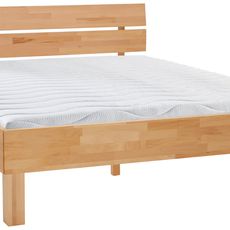 Carryhome POSTEĽ, 160/200 cm, drevo, farba buka