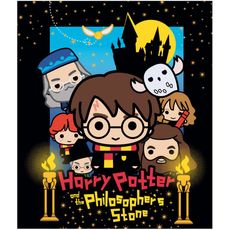 Detská deka Harry Potter s priateľmi - nano coral s gramážou 220 gr./m² - 120 x 150 cm