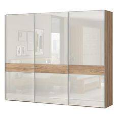 Skriňa 3d Gala pk281/gl lakované pacific walnut/beige