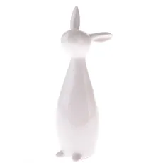 Porcelánový zajačik Twinkie biela, 11 x 24 cm
