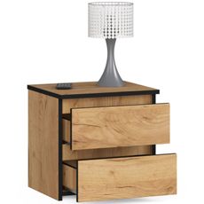 Nočný stolík CL2 2SZ CLP - remeselný dub