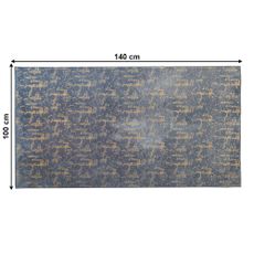 KONDELA Moronis Typ 3 koberec 100x140 cm sivá
