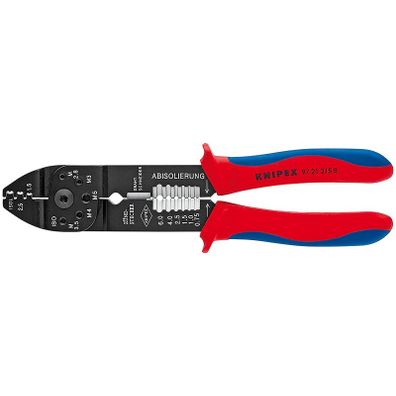 Krimpovacie kliešte brunýrované 230 mm - 9721215B