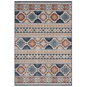 Flair Rugs koberce Kusový koberec Plaza Aster Navy – na von aj na doma - 120x170 cm