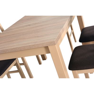 Rozkladací jedálenský stôl MODENA 1 Orech
