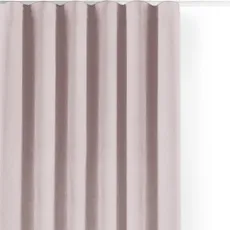 Svetloružový zamatový dimout záves 265x300 cm Velto – Filumi