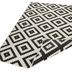 NORTHRUGS - Hanse Home koberce Kusový koberec Twin-Wendeteppiche 103129 schwarz creme – na von aj na doma - 200x290 cm