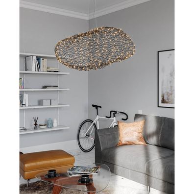 ByRydens 4201260-4002 - LED Luster na lanku HAYDEN LED/20W/230V čierna