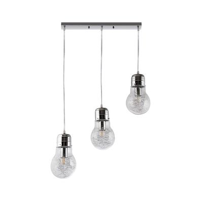 Luster na lanku 3xE27/60W/230V