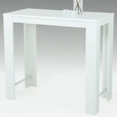 Barový stôl Frieda 120x58 cm, biely%