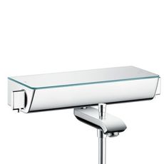 Vaňová batéria Hansgrohe Ecostat Select s poličkou 150 mm chróm 13141000