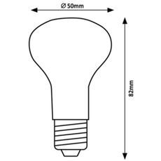 Rabalux 79064 - LED Žiarovka SMD R50 E14/5W/230V 3000K