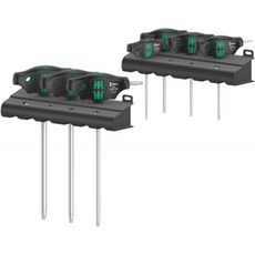 Wera 023452 Nástrčné kľúče TORX® s T-rukoväťou 454/7 HF sada 1 (sada 9 kusov s funkciou držania)