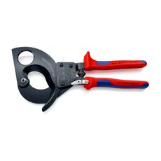 Strihač káblov 280 mm KNIPEX 95 31 280 - leštená hlava, plastové puzdrá