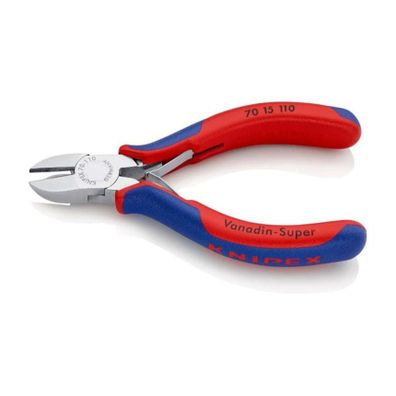 Bočné štípacie kliešte 110 mm Knipex 70 15 110 - chrómované, dvojzložkové puzdrá