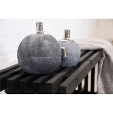 Betónová olejová lampa (výška 20 cm) – Esschert Design