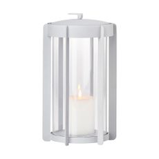 Svetlosivý LED lampáš na USB (výška 25 cm) Firefly – Zone