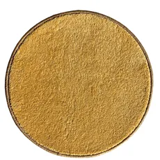 Vopi Kusový koberec Eton Exklusive žltý kruh - 200x200 (priemer) kruh cm