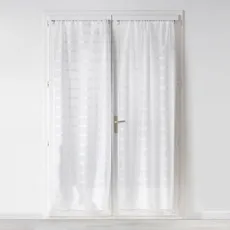 Biele voálové záclony v súprave 2 ks 70x200 cm Candide – douceur d'intérieur