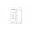 Radius design cologne Schránka na listy RADIUS DESIGN (LETTERMANN standing ovation 2 blue 601N) modrá
