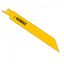 Pilové listy na drevo s klincami, oceľové plechy, rúry, alu profily pre mečové píly 225mm 100ks DeWALT DT2400