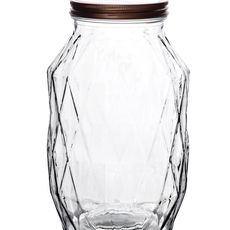 Allesken Skleněná dóza Dia 3,4 l čirá