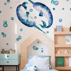 York Wallcoverings Samolepky na stenu ryby NARVAL